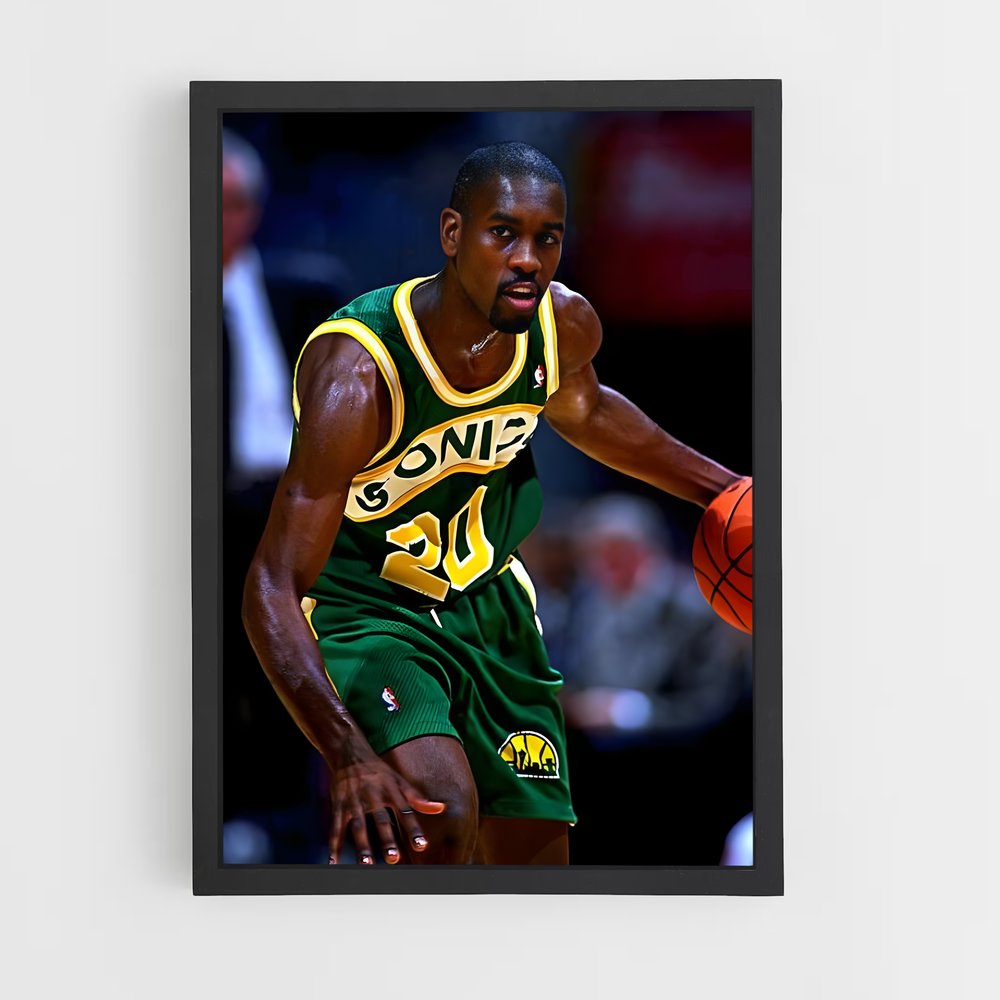 Poster The Glove Master – affiche Basketball (vue 2)